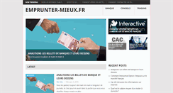 Desktop Screenshot of empruntez-mieux.fr