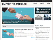 Tablet Screenshot of empruntez-mieux.fr